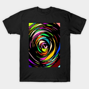 abstract colored T-Shirt